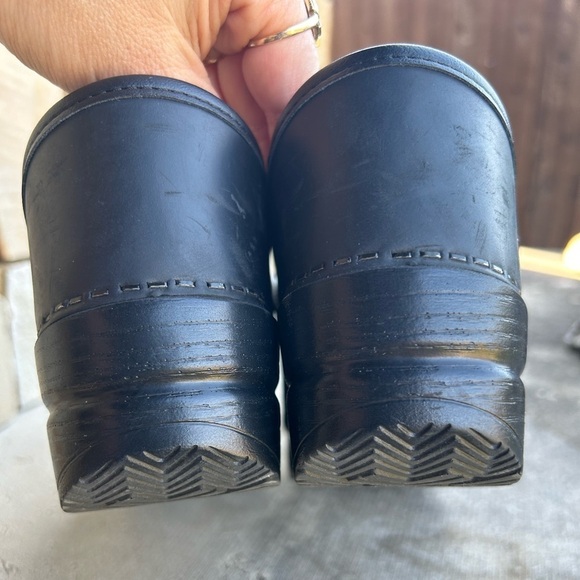 Dansko professional slip on black clog shoes for long shift hours Sz-38(7.5-8) L - Picture 12 of 12